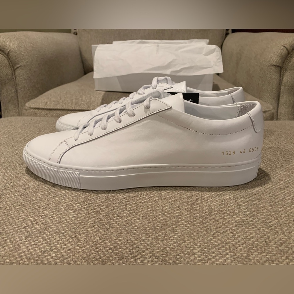 Common Projects Achilles Low White Mens 44